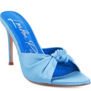 London Rag Open Toe Sandal Size 7 Color Light Blue